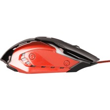 MF Product Strike 0111 Kablolu Rgb Gaming Mouse Kırmızı