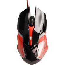 MF Product Strike 0111 Kablolu Rgb Gaming Mouse Kırmızı