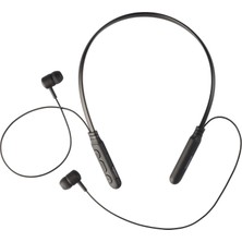 MF Product Acoustic 0179 Boyunluklu Kablosuz Kulak İçi Bluetooth Kulaklık Siyah