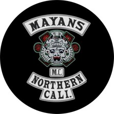 Sticker Fabrikası Mayans Nc Sticker 00055