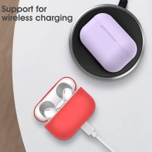 Kyver Apple Airpods Pro Kılıf Silikon Koruyucu Pembe