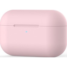 Kyver Apple Airpods Pro Kılıf Silikon Koruyucu Pembe