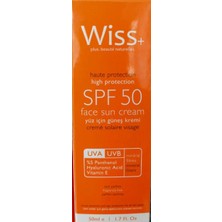 Wiss Wiss+ Yüz Için Güneş Kremi Spf 50+