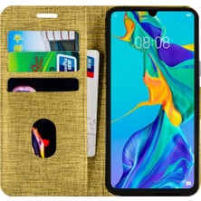 Samsung Galaxy A01 Kılıf FitCase Fabric Kapaklı Cüzdanlı