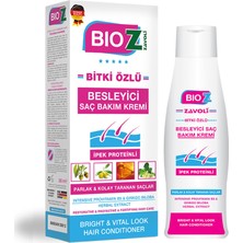 Bioz Kolay Taranan Saçlar için Besleyici Saç Bakım Kremi 300 Ml