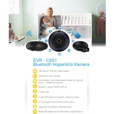 Evervox EVR-CS01 1.0MP Wi-F- Kamera ve Bluetooth Hoparlör