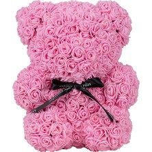 Çiçekmisin Teddy Rose Bear Güllü Ayıcık Pembe 23X18 cm