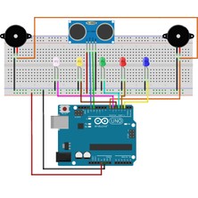 NCT Robotik Arduino ile Araç Park Sensörü Projesi