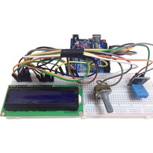 NCT Robotik Arduino DHT11 ve LCD Ekran ile Sıcaklık ve Nem Projesi