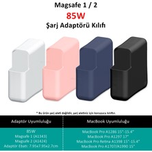 Type-C Şarj Aleti Kılıfı MacBook Pro Şarj Aleti Silikon Kılıf MagSafe85W A1343 A1424 USB-C 87W A1719