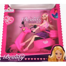 King Toys Beauty Motorcycle Oyuncak Bebekli Moped