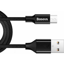 Baseus Yiven Micro USB Şarj Ve Data Kablosu - Camyw-A01 Siyah 1 m