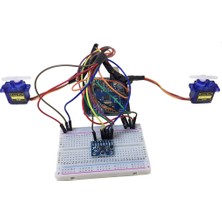 NCT Robotik Arduino Ivme Sensörü ile Servo Motor Kontrol Projesi