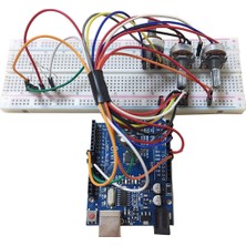 NCT Robotik Arduino Potansiyometre ile Rgb LED  De Renk Kontrol Sistemi