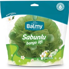 Balmy Naturel Zeytin Çiçeği Sabunlu Banyo Lifi