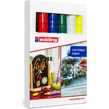 Edding 4095 Likit Tebeşir Kalemi 6'lı Set