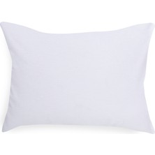 English Home Soft Pamuklu Bebe Yastık Kılıfı 35 x 45 cm Beyaz