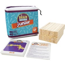 Keva Brain Builders Junior Ahşap Yapı Blokları Akıl Oyunu