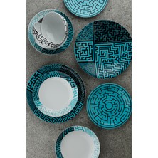 Kütahya Porselen  24 Parça 6 Kişilik Yemek Seti 10577