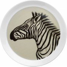 Kütahya Porselen Doğadakiler 27 cm Servis Tabağı Zebra