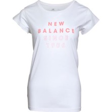 New Balance WPS004-WT Kadın T-Shirt