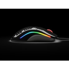 Glorious Model O- Kablolu Parlak Siyah Orta/Küçük El RGB Oyuncu Mouse GOM-GBLACK