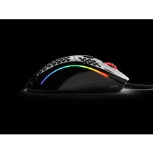 Glorious Model D Kablolu Parlak Siyah RGB Oyuncu Mouse 69Gr