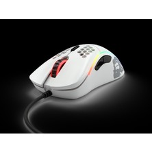 Glorious Model D Kablolu Mat Beyaz RGB Oyuncu Mouse 69Gr