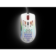 Glorious Model D Kablolu Mat Beyaz RGB Oyuncu Mouse 69Gr