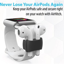 Promate Airhitch AirPods Kulaklık Tutucu Aparat Saat Kayışına Takılabilir Silikon