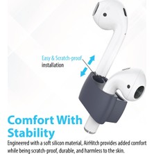 Promate Airhitch AirPods Kulaklık Tutucu Aparat Saat Kayışına Takılabilir Silikon