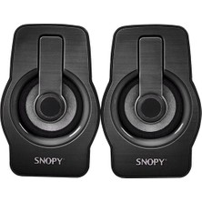 Snopy SN-X23 RGB USB Speaker Siyah