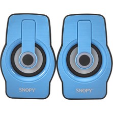 Snopy SN-X23 RGB USB Speaker Mavi