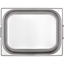 Kapp Saplı Çelik Gastronom Küvet 2/3-100