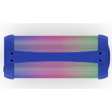 Mikado MD-193BT Mavi 1 x 8W 1200mAh BT/ USB/TF/AUX/TWS/Işıklı Speaker