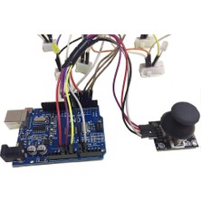 NCT Robotik Arduino Joystick ile LED Kontrolü Projesi