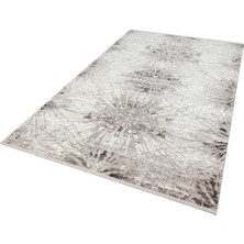 Eko Halı Porto Pt 01 Gri Siyah Akrilik Modern Salon Halısı 160 x 230 cm