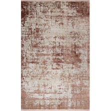 Eko Halı Cordoba Db 01 Terra Kiremit Rengi Viskon Akrilik Modern Salon Halısı 160 x 230 cm