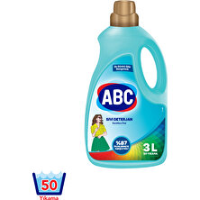 ABC Sıvı Çamaşır Deterjanı Renkliler 3000 ml