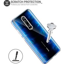 Case 4U Xiaomi Mİ 9T Kılıf A+ Şeffaf Lüx Süper Yumuşak 0.3mm Ince Slim Silikon + Cam Ekran Koruyucu Şeffaf