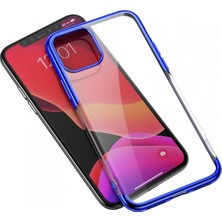 Baseus WIAPIPH65S-MD03 Shining Case Apple iPhone 11 Pro Max 6.5" Silikon Kılıf Mavi