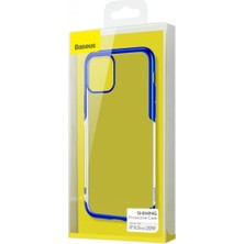 Baseus WIAPIPH65S-MD03 Shining Case Apple iPhone 11 Pro Max 6.5" Silikon Kılıf Mavi