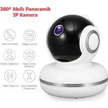 AS680-IP Fhd 1080P 2mp Wifi Kablosuz Ip Bebek Güvenlik Kamera