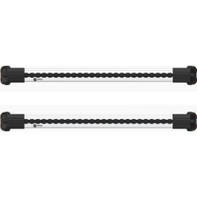 Turtle Air 1 Kit 2'li Ön ve Arka Opel Combo E Van Tavan Ara Atkı Seti Gri 2019-Sonrası