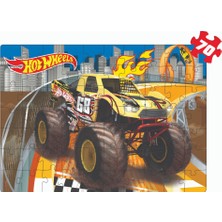 Diytoy Hot Wheels 2 İn 1 Puzzle Seti