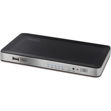 Digitus 5 Port HDMI Switch, 4 Giriş (HDMI Arayüzlü Kaynak Cihaz), 1 Çıkış (HDMI Arayüzlü Görüntü Aygıtı), 1 PC Bağlantısı (USB)&lt;br&gt;Digitus HDMI Video Switch 4+1 PORT + Integrated PC Connection