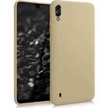 Case 4U Samsung Galaxy M10 Kılıf Klasik Mat Renkli Yumuşak Premier Silikon Rose Gold