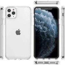 Case Street Apple iPhone 11 Pro Kılıf Coss Şeffaf Sert Kapak Şeffaf