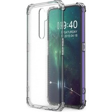 Case Street Oppo A5 2020 Kılıf Antishock Ultra Koruma Sert Kapak Şeffaf