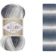 Alize Diva Batik El Örgü İpi 100 g 1900